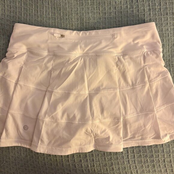 lululemon white pace rival tennis skirt - Picture 5 of 5